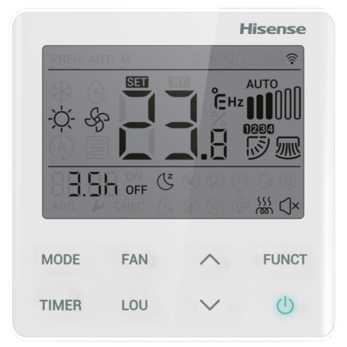 Полупромышленные сплит-системы Hisense AUD-48UX4REH8/AUW-48U6RN8